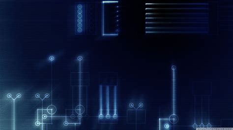 Blue Technology Wallpapers On Wallpaperdog