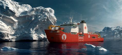 Rv Carpathian Polar Class Research Vessel On Behance