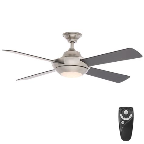 Read our brushed nickel ceiling fan reviews to find the best brushed there are many types of ceiling fans available, but brushed nickel ceiling fans are among the most stylish. Home Decorators Collection Moonlight II 52 in. LED Indoor ...