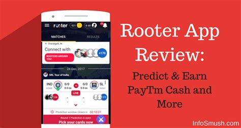 The cash app isn't just a digital wallet to send money between friends for free. Rooter App Review: How to Predict & Earn PayTM Cash & more ...