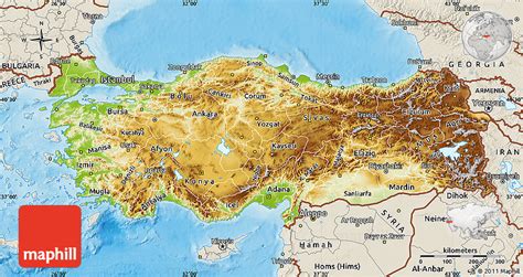 Large Detailed Relief And Political Map Of Turkey Turkey Large Images