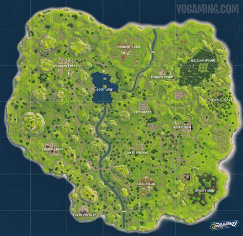 Fortnite Map Comparison