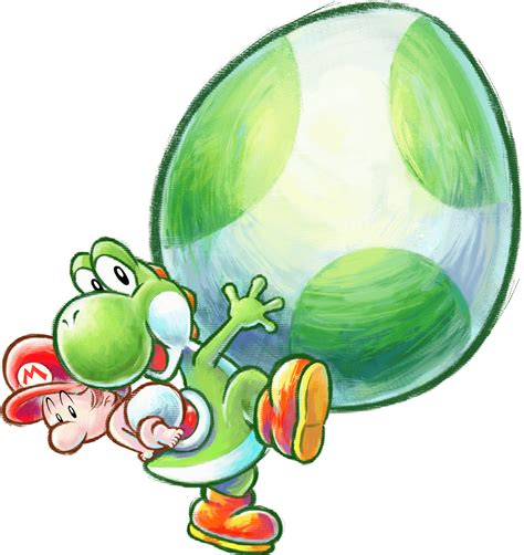 Yoshis New Island 3ds Artwork Including Lots Of Crazy Yoshis And