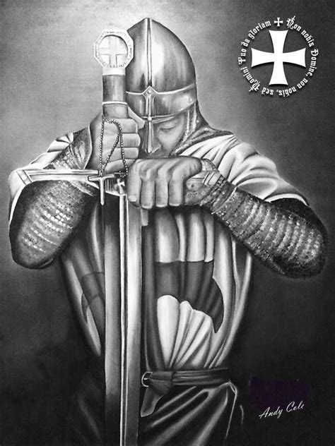 Good Knight Knight Art Tattoo Guerreiro Templar Knight Tattoo