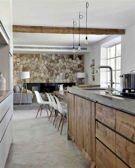 120 Modern Rustic Farmhouse Kitchen Decor Ideas Cuisine Moderne