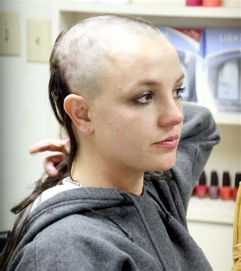 Britney Spears No Hair