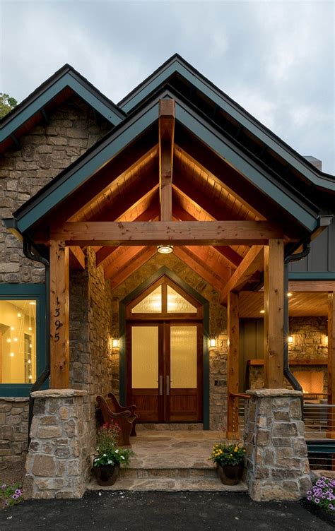 Waynesville Mountain Modern Craftsman House Acm Design