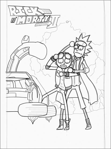 Rick And Morty Coloring Pages Best Coloring Pages For Kids