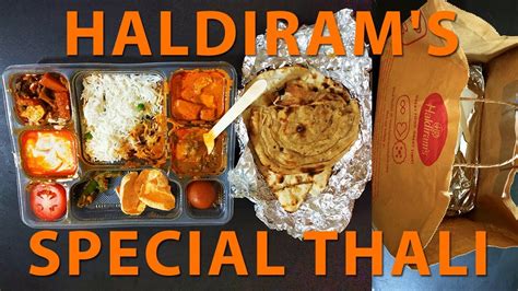 Haldirams Special Thali Review Best Veg Thali For Lunch And Dinnar