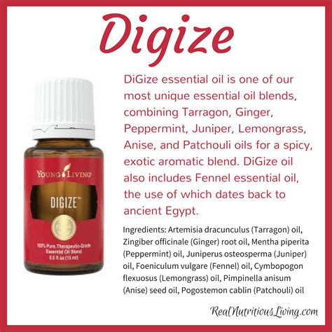 I have personally bought an essential oil set from young living and i will share my family's experience with the products. DiGize Essential Oil | Real Nutritious Living