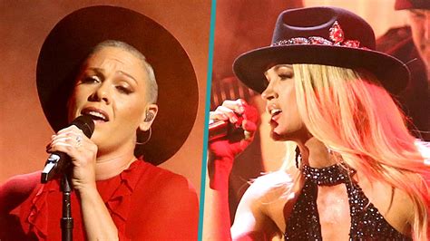 Watch Access Hollywood Interview From Pink To Carrie Underwood 8 Best