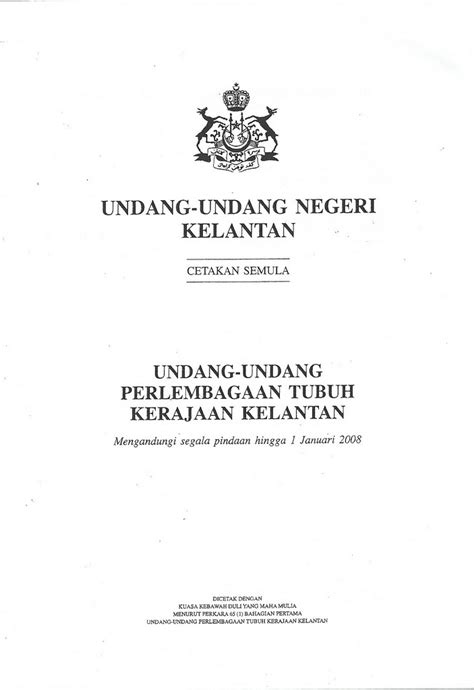 Di samping itu, karya ini turut menghuraikan sumber yang digunakan dalam penggubalan naskhah. The Kelantan Insider: PANGKUAN RAJA MENGIKUT UNDANG-UNDANG ...