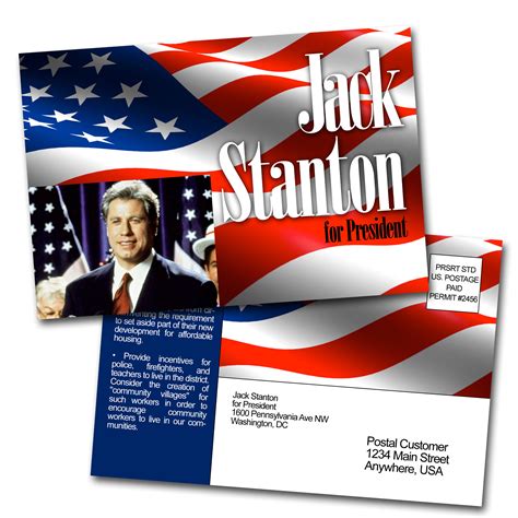 Free Political Campaign Postcard Templates