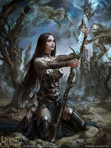 Legend Of The Cryptids Sceptermaker Kodorfitte Fantasy Art Women