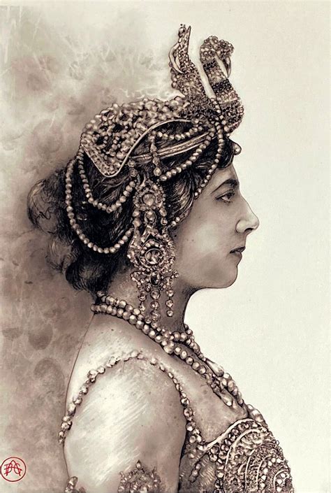 Mata Hari Etsy Mata Hari Colorized Photos Women