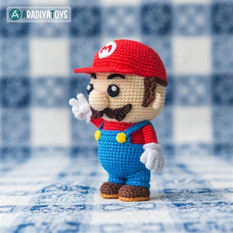 Mario Super Mario Bros Amigurumi Pattern