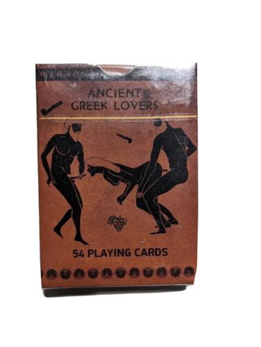 Ancient Greek Lovers Sex Playing Cards Ebay