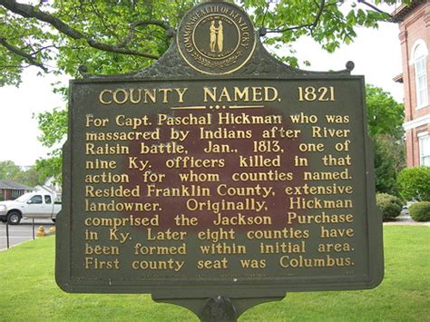 Hickman County Historic Marker Clinton Kentucky Jimmy Emerson Dvm
