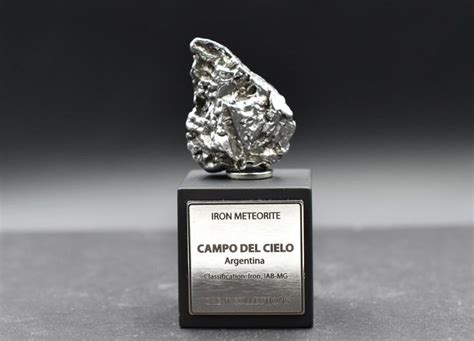 Iron Meteorite Campo Del Cielo With Stand 8131 G Space Rock Museum