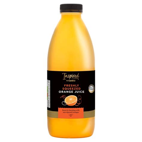 Inspired By Centra Freshly Squeezed Orange Juice 1ltr Centra