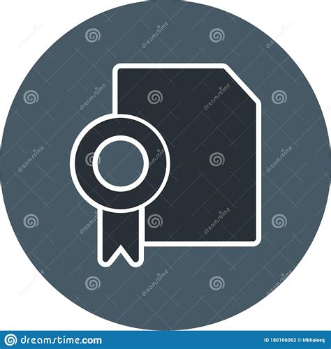 Illustration Diploma Icon For Personal And Commercial Use Stock