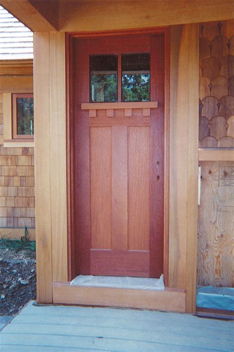 Craftsman Style Door — H Hirschmann Ltd Architectural Windows And Doors