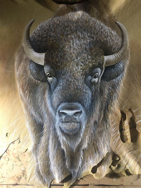 Pin By Al On Critters Buffalo Art Buffalo Animal Buffalo Painting