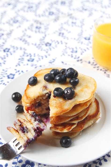 Easy Blueberry Pancakes — Gathering Beauty