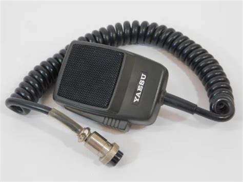 Yaesu Mh 1 Mh 1b8 Vintage Ham Radio 8 Pin Hand Microphone Works Well