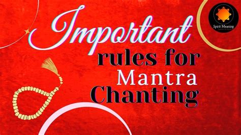 How To Chant Mantras Correctly Best Results From Mantra Japa Youtube