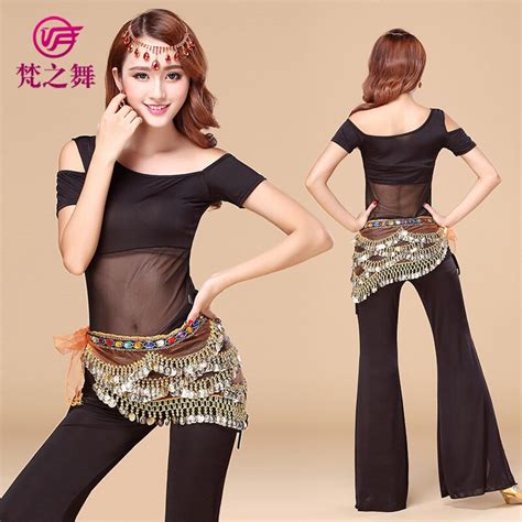 Buy New Arrival Practice Adult Indian Belly Dance Costume With Top And Pant And
