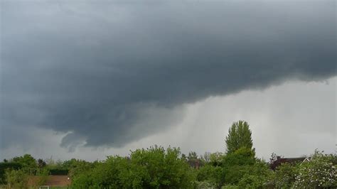 Approaching And Decaying Storm With A Shelf Cloud Bedford Uk