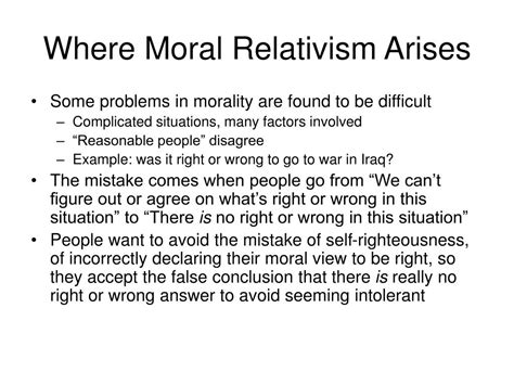 Ppt Moral Relativism Powerpoint Presentation Free Download Id3121789