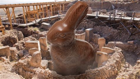 Archaeologists Unearth Giant Chocolate Bunny In Ruins Of Ancient Babylon Babylon Bee