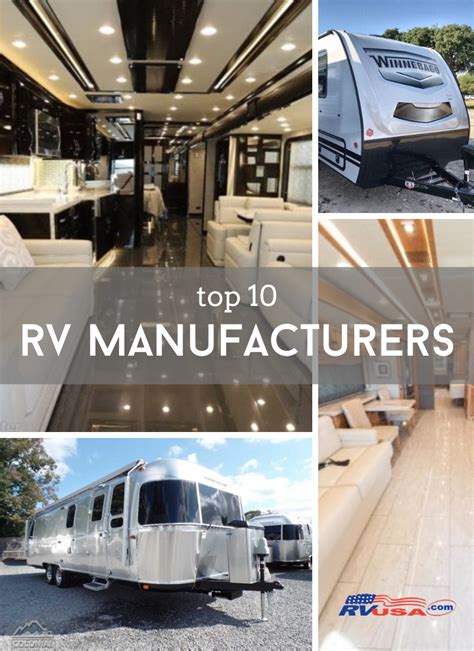 Top 10 Rv Manufacturers Rv Lifestyle News Tips Tricks And More From