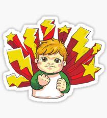 The fist pump trope as used in popular culture. Baby Fist Stickers | Redbubble