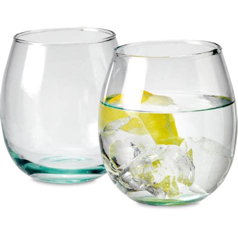 Premium Recycled Glass Tumblers Set Of 4 Natural Collection Select