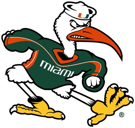 Miami Hurricanes Logo Mascot Logo Ncaa Division I I M Ncaa I M