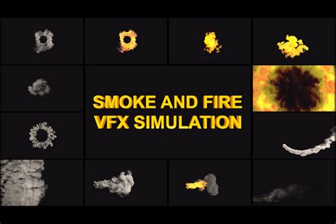 Smoke And Fire Vfx Simulation Pack Fire And Explosions Unity Asset Store