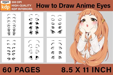 How To Draw Anime Eyes Graphic By Breakingdots · Creative Fabrica