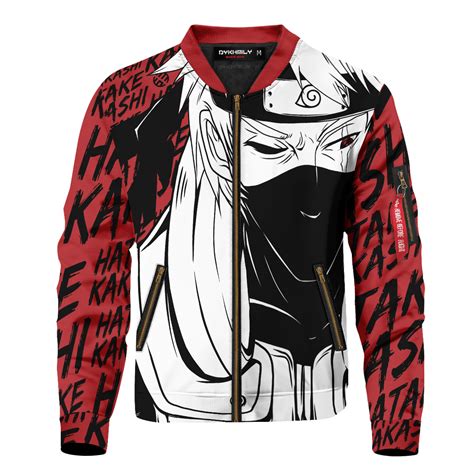 Naruto Jackets Anime Hatake Bomber Jacket Anime Jacket