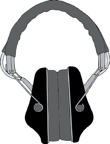 Headphones clip art Free Vector / 4Vector