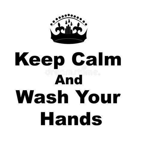 Keep Calm Wash Your Hands Poster Stock Illustrations 68 Keep Calm