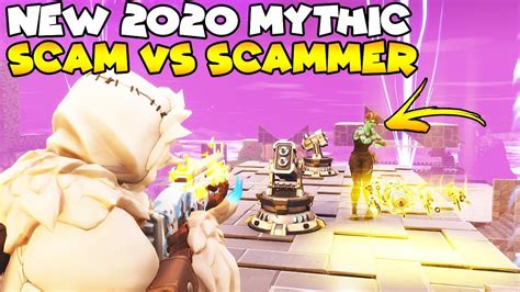 New Mythic 2020 Scam Vs Scammer 💯 Scammer Gets Scammed Fortnite Save