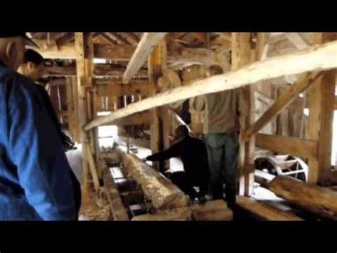 Minecraft medieval saw mill tutorial. Oppgangssag Bjørkedalen - Water Wheel Sawmill in Norway ...