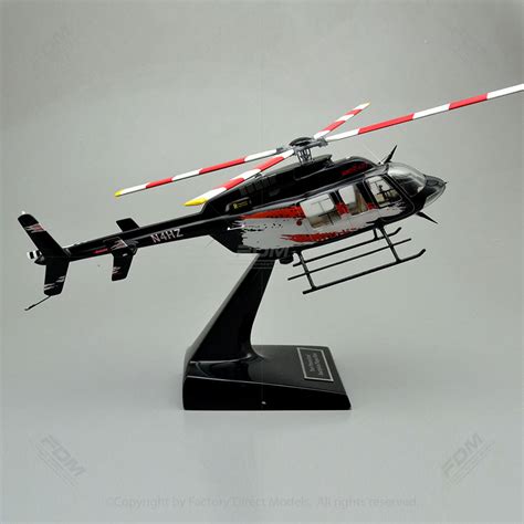 Custom Made Bell 407 Model Helicopter Factory Direct Models