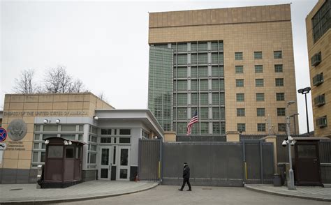 The American Embassy In Moscow Requests That Americans Leave Russia