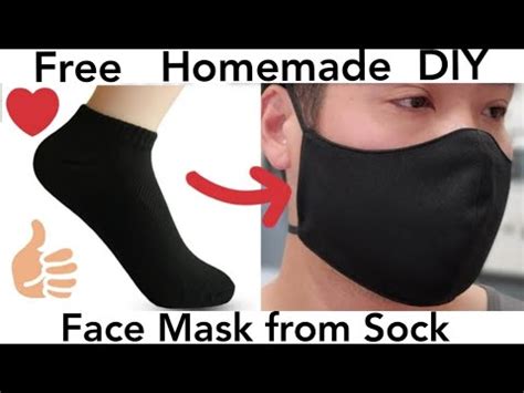 By the way how socks are need? How to make Face Mask from Sock / Sock Face Mask No Sew, DIY - YouTube