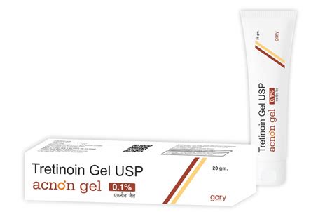 Tretinoin Gel Usp Acnon Gel 01 Gary Pharmaceuticals