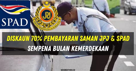 Setelah login, klik eservices pada menu dan pilih jabatan yang berkaitan iaitu pdrm atau jpj (aes). Diskaun 70% Pembayaran Saman JPJ & SPAD Sempena Bulan ...